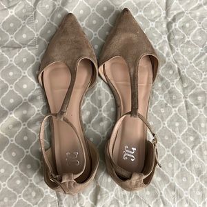 JL Beige Flats
